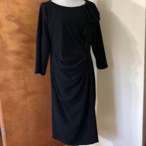 Marina Rinaldi Black Dress Italy